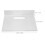 1Set Acrylic Small Floating Wall Shelf with Cable Management for Home 2
