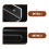 1Set Acrylic Small Floating Wall Shelf with Cable Management for Home 4