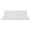 1Set Acrylic Small Floating Wall Shelf with Cable Management for Home 5