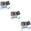 3Sets Assorted Color Phone Tablet Repair Tool Kit with Magnetic Bits 8
