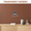 1Set Acrylic Small Floating Wall Shelf with Cable Management for Home 9