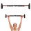 Portable Pull Up Bars Adjustable Steel Doorway Bar Black for Home 10