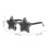 2Pcs Multicolor Star Shape Sunglasses Rimless Plastic Party Eyewear 2