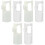 6Pcs Flute Blow Aid Mouthpieces Nylon Material Compact Assorted Colors 2