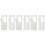 6Pcs Flute Blow Aid Mouthpieces Nylon Material Compact Assorted Colors 3