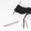 2Pcs Durable Black Paracord Lacing Needles Kit for DIY Bracelet Making 10