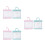 6Pcs Nylon File Bags Snap Button Document Organizers for Office 4