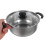 5Pcs Stainless Steel Deep Cooking Pots Home Kitchen Set 7