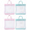 4Pcs Lightweight File Organizer Nylon Document Storage for Office 4