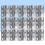 Stainless Steel Cabinet Hinges Silver 32pcs 2.5 Inch 3