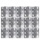 Stainless Steel Cabinet Hinges Silver 32pcs 2.5 Inch 6