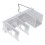 Stackable Coffee Accessories Holder for-White Single player 1