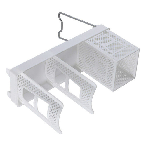 Coffee Station Shelf With Multiple-White Single player