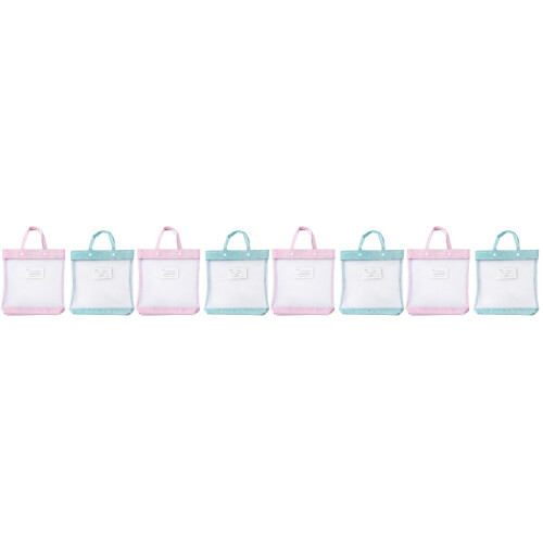 4 Pcs Handheld File Holders Nylon Bag Practical Document 2