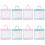 4 Pcs Handheld File Holders Nylon Bag Practical Document 4