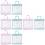 4 Pcs Handheld File Holders Nylon Bag Practical Document 6