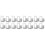 16Pcs Silver Wall-Mount Pot Lid Organizer Stainless Steel Kitchen Rack 3