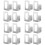 16Pcs Silver Wall-Mount Pot Lid Organizer Stainless Steel Kitchen Rack 4