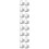 16Pcs Silver Wall-Mount Pot Lid Organizer Stainless Steel Kitchen Rack 7