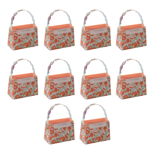 Wedding Candy Box Rose Pattern10Pack 1