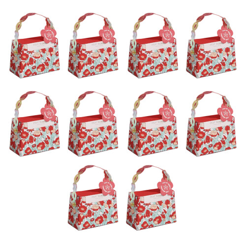 Wedding Candy Box Rose Pattern10Pack 1