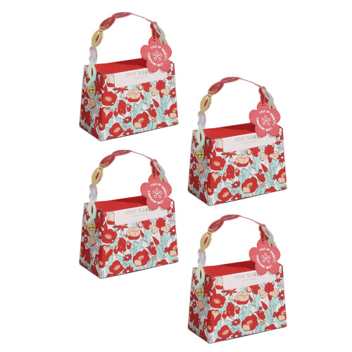 Wedding Candy Box Rose Pattern10Pack 2