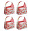 Wedding Candy Box Rose Pattern10Pack 4