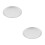 2Pièces Plaque De Cuisson En Aluminium Pour Pizza Crêpes 5