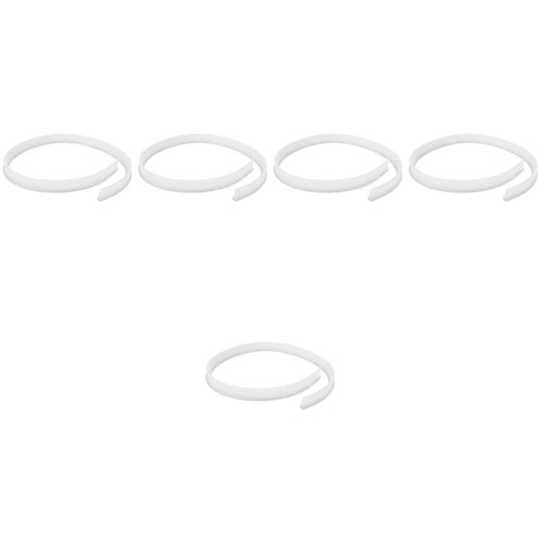 5Pièces Joint D'étanchéité Flexible Transparent Pour Douche Maison 2