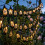 Solar Kerosene Lantern Fairy String Lights 5M Warm White LED Decorative Lights 5