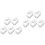 10Pièces Colliers Plastique Pour Tuyaux D'alimentation Siphon 3