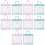 10Pcs Handheld Nylon Document Holders Snap Button File Organizers 6