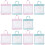 10Pcs Handheld Nylon Document Holders Snap Button File Organizers 7