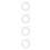 4Pcs Easy Install Silicone Rubber Shower Door Bottom Seal Strips 7