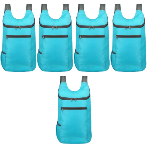 5Stk Polyester Outdoor Rucksack Sky- Faltbar 2