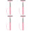 4Pcs Durable Car Mirror Cleaner Tool Pink Window Squeegees 4
