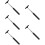 5Stk Rückspiegel Auto Fensterwischer Tool 10