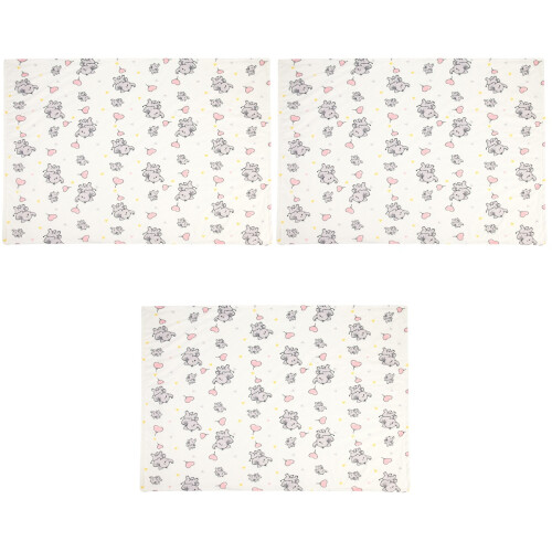 3Pièces Linges Bébé Multi Imprimés Confortables Pour Maison Sorties 1