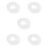5Pcs Bathroom Sealing Strip Transparent Flexible Water Blocking Strip 7