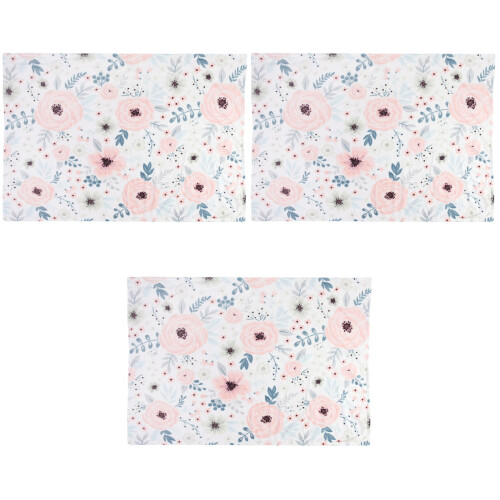 3Pcs Newborn Baby Quilts Soft Assorted Blankets for Stroller and 1