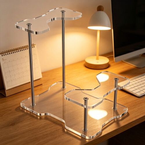 Acrylic Swords Rack Designed For Secure And Attractive-Clear 1