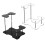 Acrylic Swords Rack Designed For Secure And Attractive-Clear 6