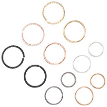 4Sets Delicate Hoops Kleurrijke Veiligheid En Makkelijk Draagbaar