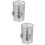 2Pcs Stainless Steel Ham Press Maker Machine Kitchen Meat Mold 6