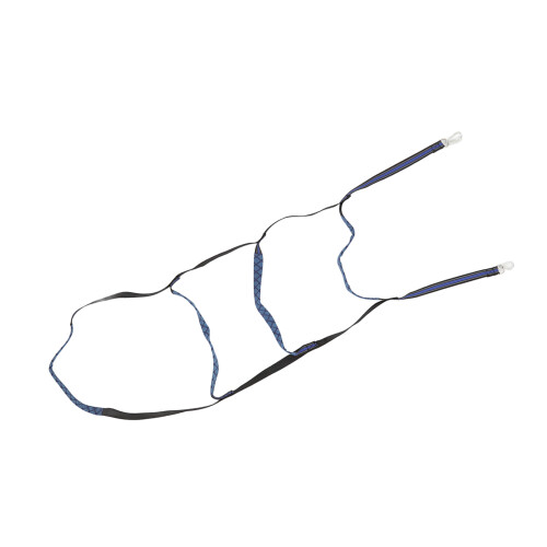 Bootsseilleiter mit Edelstahlhaken, 3-stufig 1