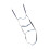 Bootsseilleiter mit Edelstahlhaken, 3-stufig 8