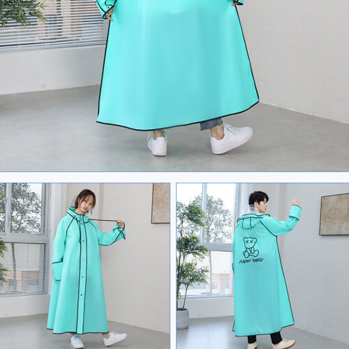 Adult Waterproof Raincoat in EVA, Multiple Sizes 2