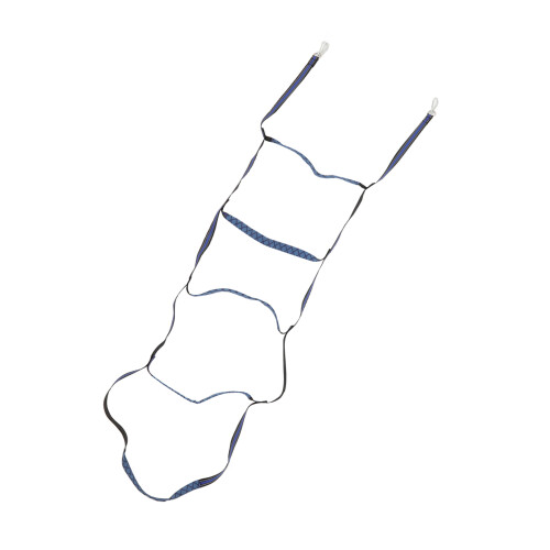 Bootsseilleiter mit Edelstahlhaken, 3-stufig 1