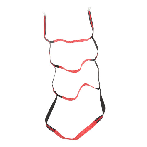 Bootsseilleiter mit Edelstahlhaken, 3-stufig 1