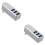 2St Multifunctionele USB Hub Voor Computer Accessoires En Hubs 6